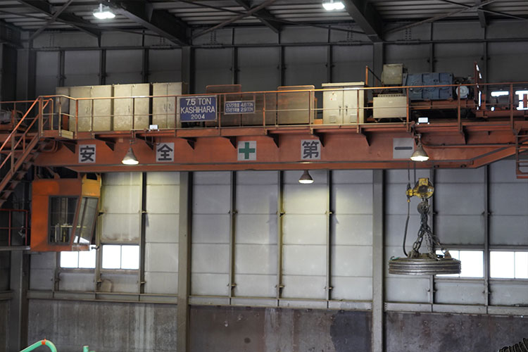 7.5t天井走行クレーン